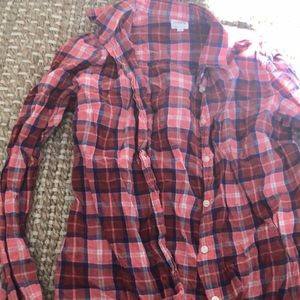 J Crew plaid